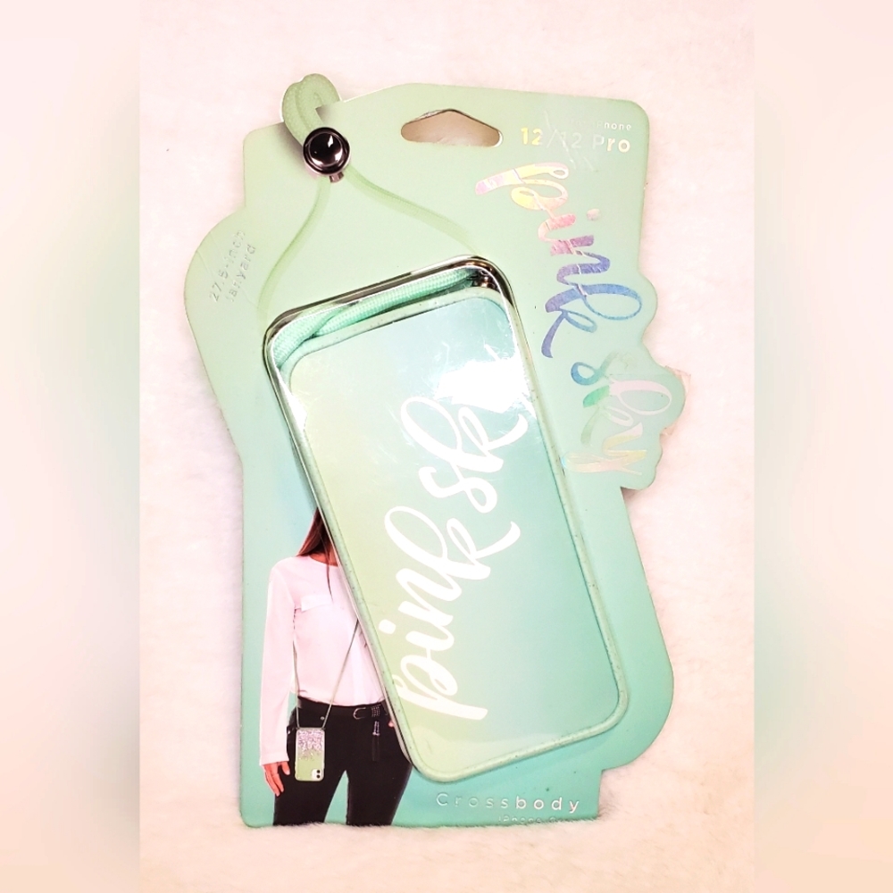 Pink Sky iPhone 12/12 Pro Cell Phone Crossbody Case